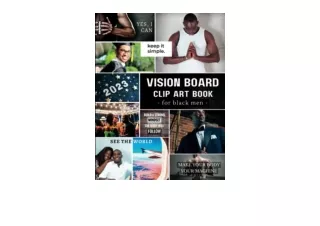 Ebook download Vision Board Clip Art for Black Men A Collection of 200 Pictures