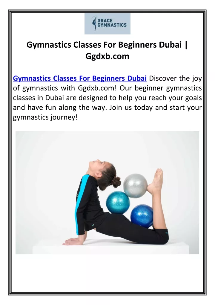 gymnastics classes for beginners dubai ggdxb com
