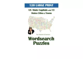 PDF read online US State Capitols13 States Cities and Towns Word Search Puzzles