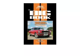 PDF read online The 2023 Old Cars Price Guide Big Book Pricing from 19012012 fre