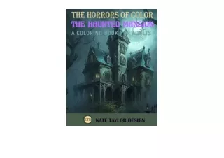 Download The Haunted Mansion A Coloring Book for Adults The Chilling Adventures