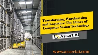 Transforming Warehousing and Logistics The Power of Computer Vision Technology