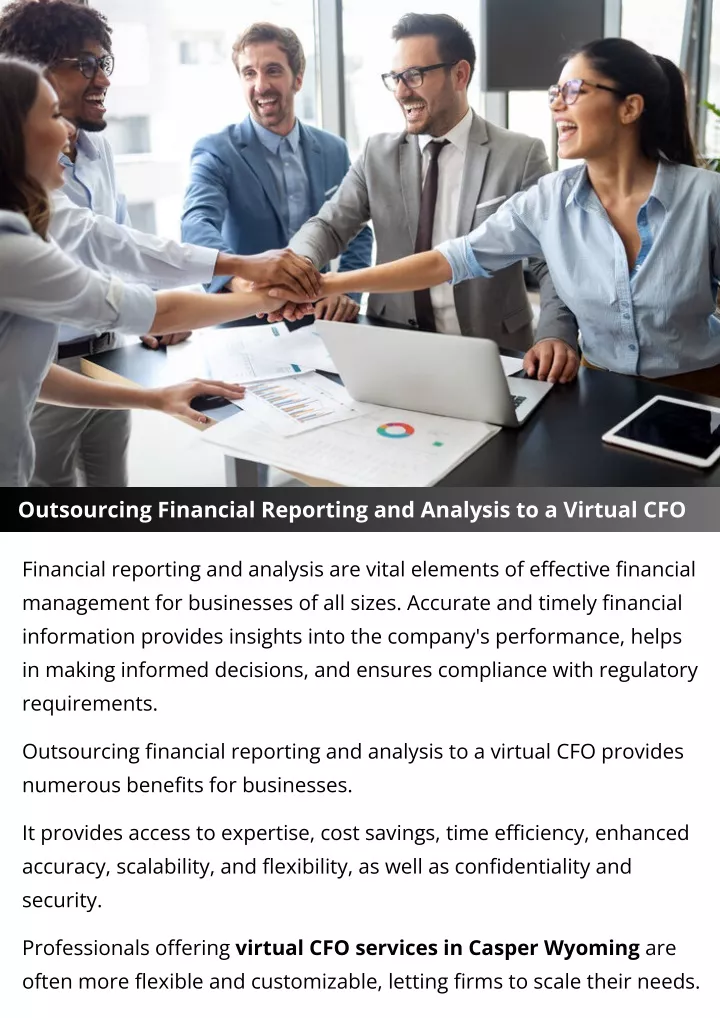 outsourcing financial reporting and analysis