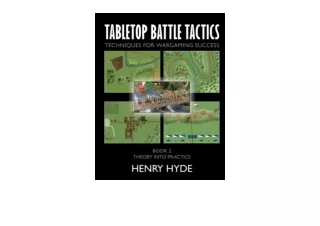 Download PDF Tabletop Battle Tactics Techniques for Wargaming Success Book 2 The