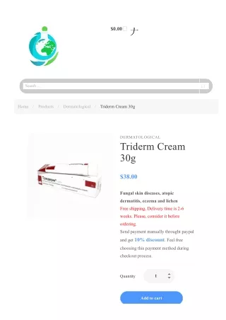 Triderm Cream 30g