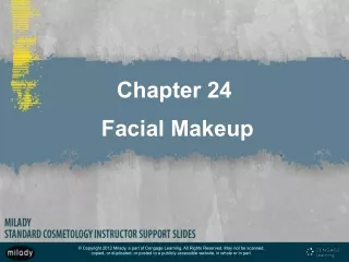Chapter 24 Facial Makeup