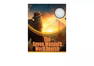 Ebook download The Seven Wonders Word Search Book Large Print Enjoy 1400 Words G