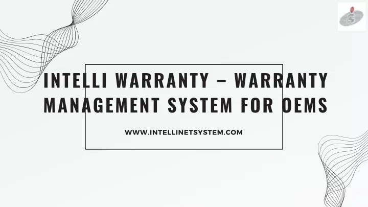 intelli warranty warranty management system