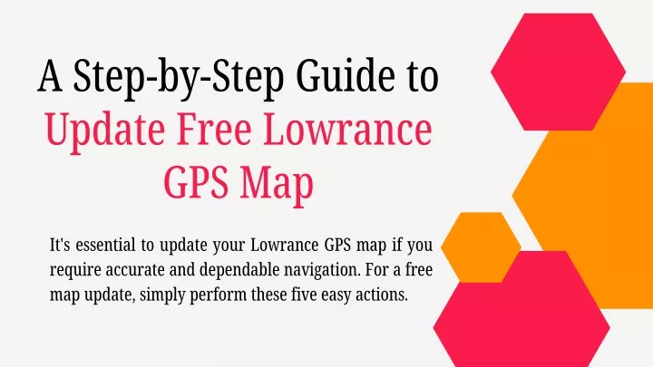a step by step guide to update free lowrance