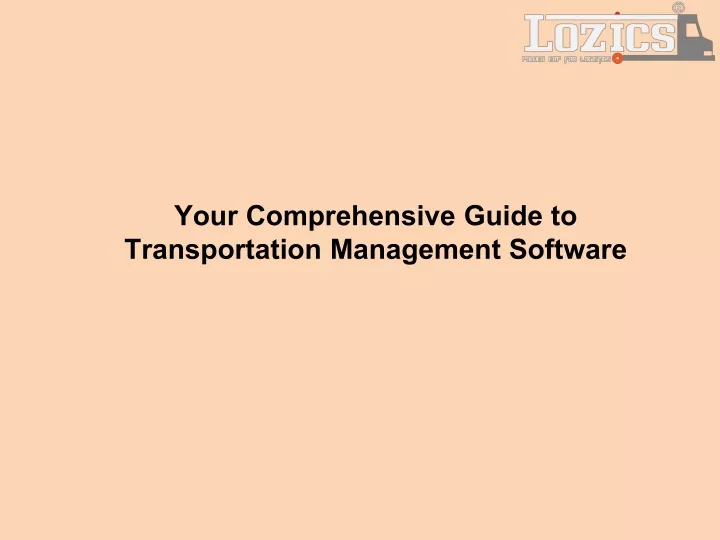 your comprehensive guide to transportation