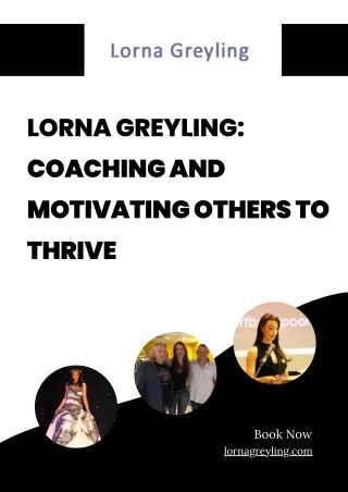 Lorna Greyling: The Best Motivational Speaker and Life Coach