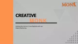 Top Digital Marketing Companies in Chandigarh - Creative Monk