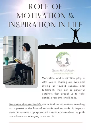 Role Of Motivation & Inspiration In Life (1)