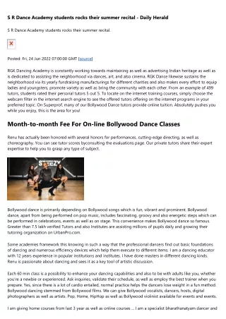 Top 10 Ideal Bollywood Dancing Courses In San Francisco, Ca August 2023