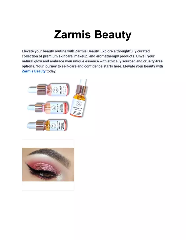 zarmis beauty