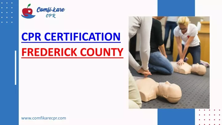 cpr certification frederick county