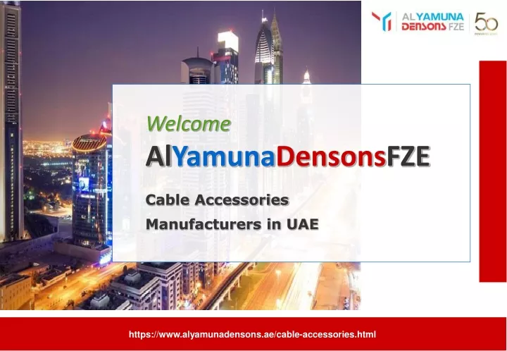 welcome al yamuna densons fze cable accessories