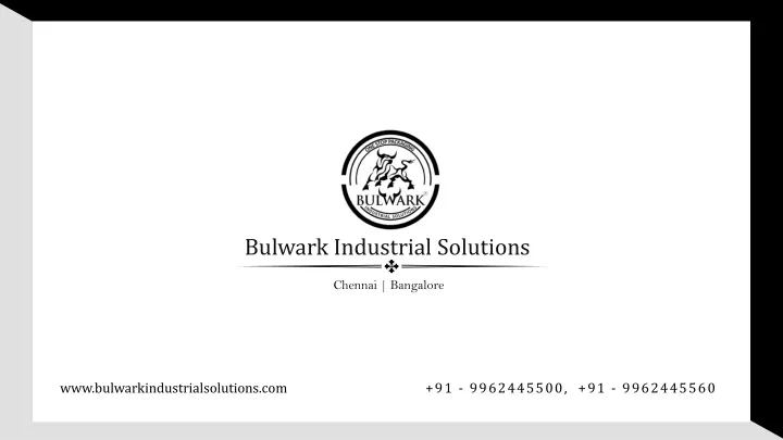 bulwark industrial solutions