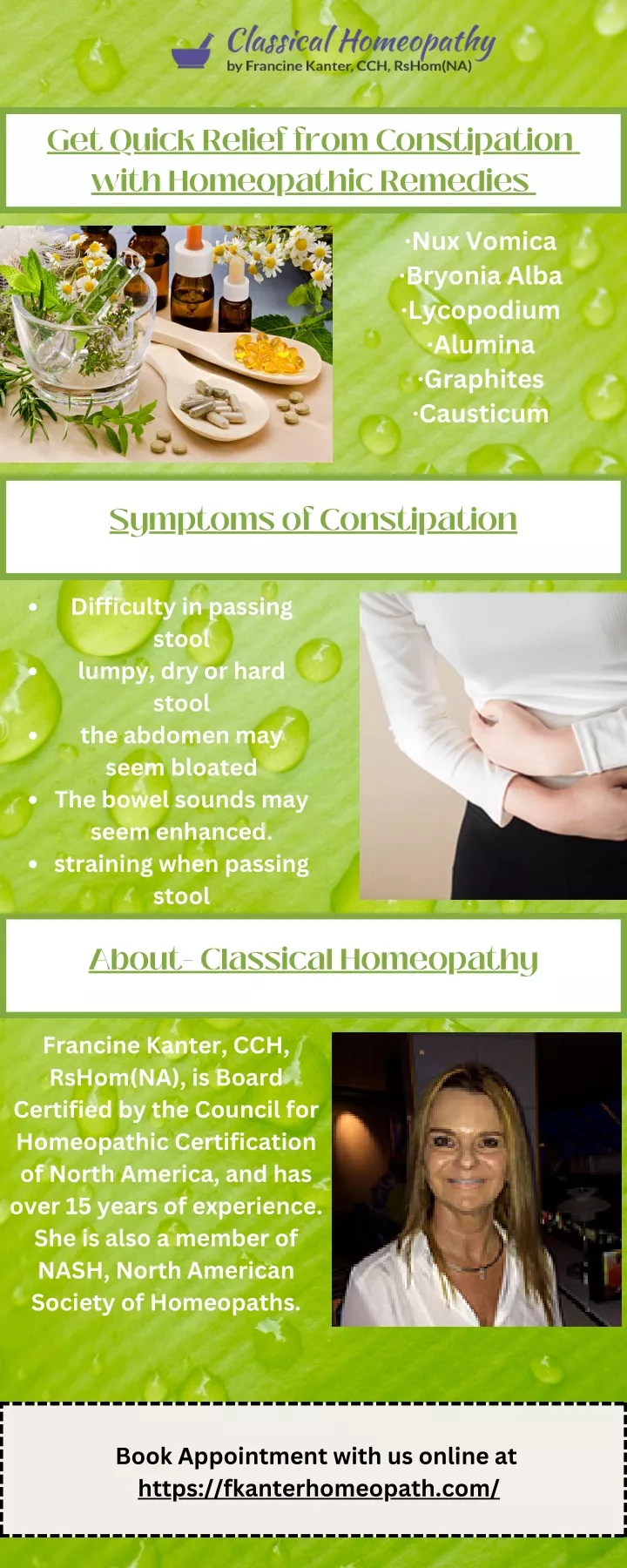 get quick relief from constipation with