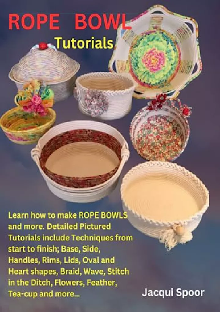 rope bowl tutorials download pdf read rope bowl