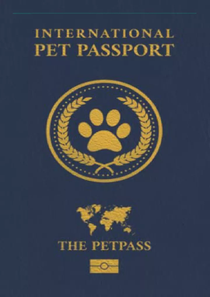 international pet passport perfect pet passport