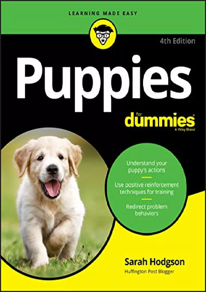 puppies for dummies download pdf read puppies