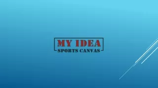 My Idea Sports Canvas Sep 2023