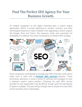 Contact The Best SEO Agency Today To Grow Your Business