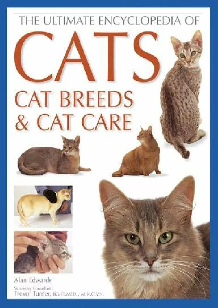 ultimate encyclopedia of cats cat breeds