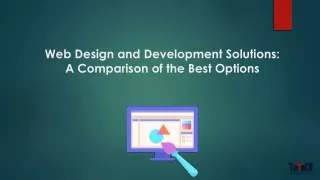 web design and development solutions a comparison of the best options