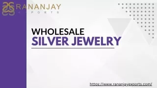 Wholesale silver Gemstone Jewelry