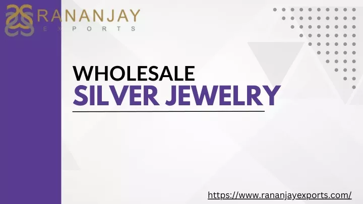 wholesale silver jewelry