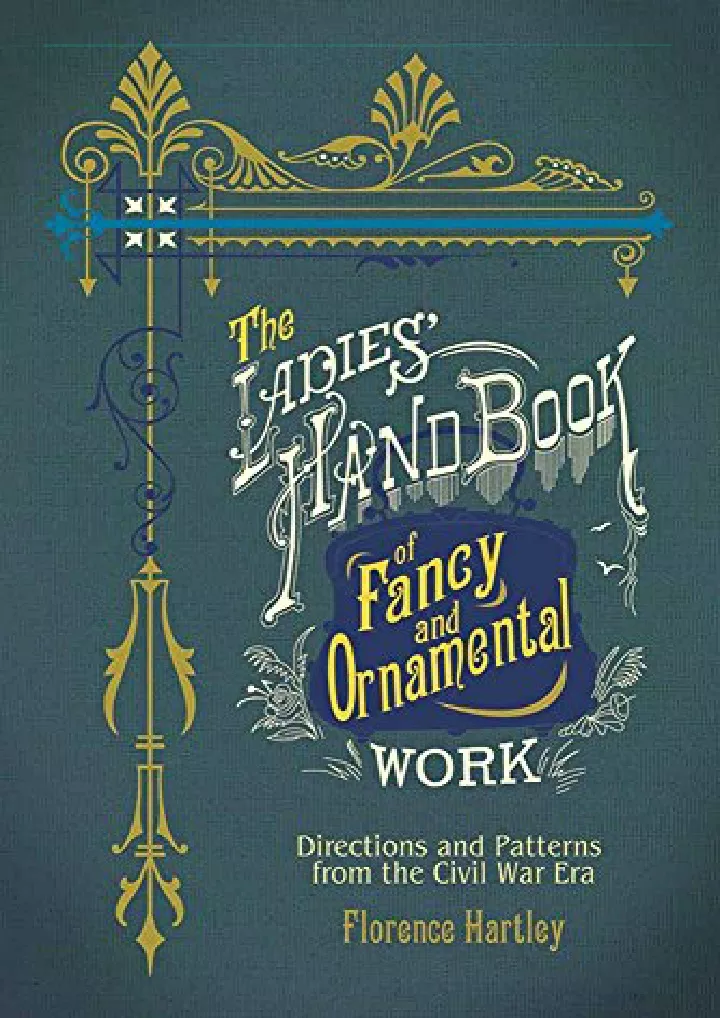 the ladies hand book of fancy and ornamental work