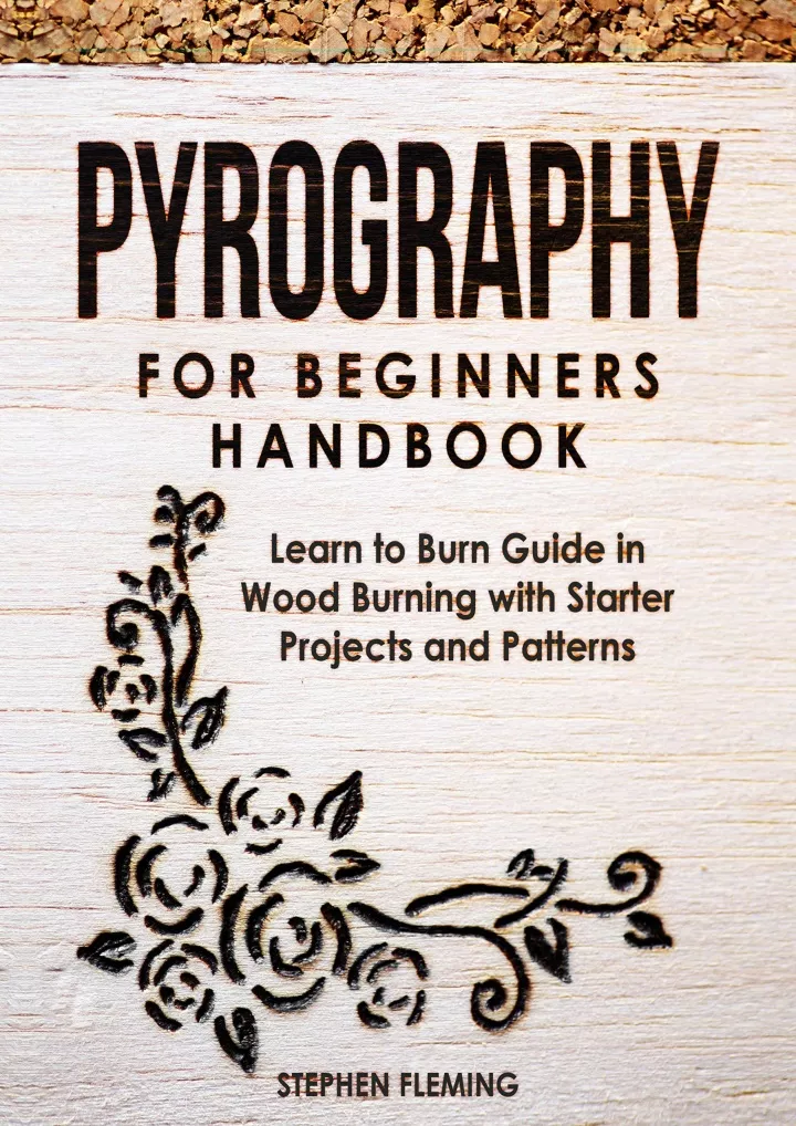 pyrography for beginners handbook learn to burn