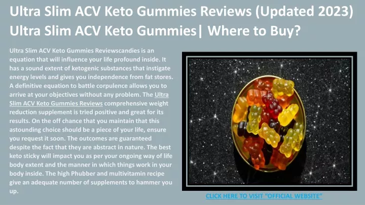 ultra slim acv keto gummies reviews updated 2023