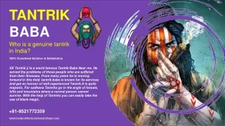 Free Tantrik Baba - Who is a genuine tantrik in India?