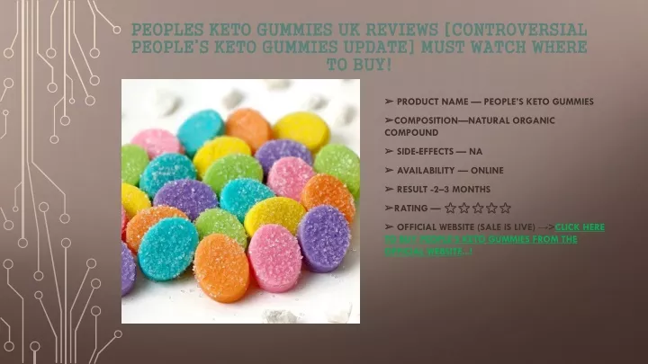 peoples keto gummies uk reviews controversial
