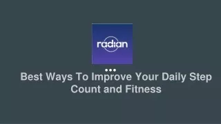Best Ways To Improve Your Daily Step Count and Fitness