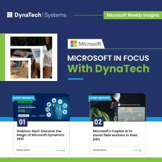 microsoft weekly insights