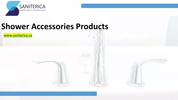 shower accessories products