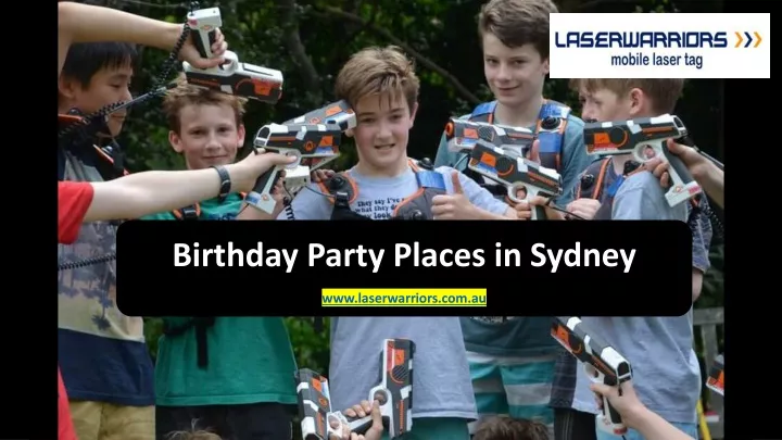 birthday party places in sydney