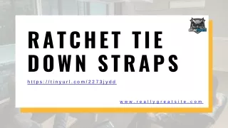 Ratchet Tie Down Straps