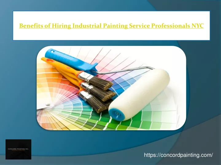 benefits of hiring industrial painting service