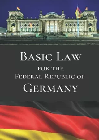 Download [PDF] Basic Law for the Federal Republic of Germany