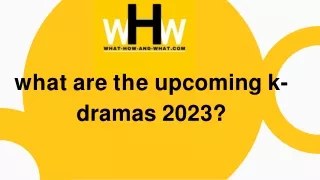 k-drama presentation