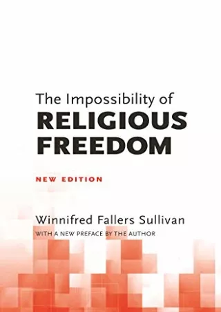 Read Book The Impossibility of Religious Freedom: New Edition