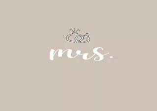 PDF Mrs.: Modern Wedding Composition Notebook That Features Inspirational Quotes