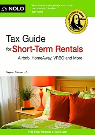 Full PDF Every Airbnb Host's Tax Guide: Airbnb, HomeAway, VRBO and More