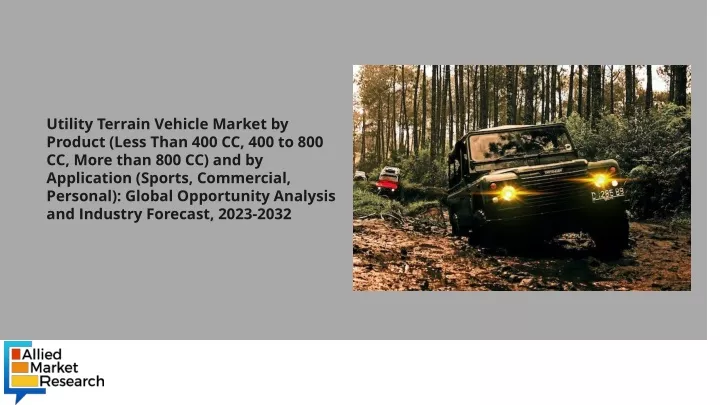 utility terrain vehicle market by product less