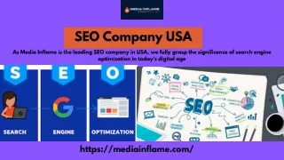 Best Seo Company In USA-mediainflameusa